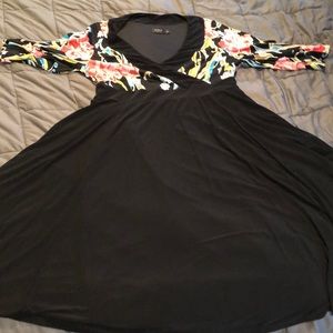 Tropical Vibes Retro Dress